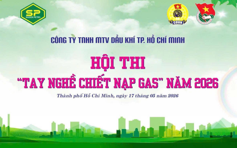 Saigon Petro tổ chức Hội thi tay nghề chiết nạp gas năm 2026